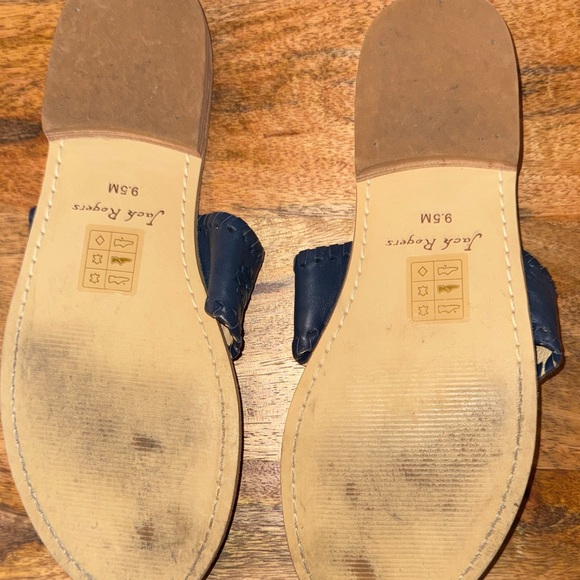 Jack Rogers Women's Dark Blue Sandals - Picture 2 of 2